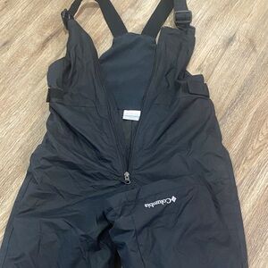 Columbia Black Insulated Snow Bib